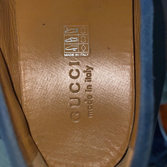 Gucci suede drivers 9.5 (10.5 Canada) - Picture 6 of 6